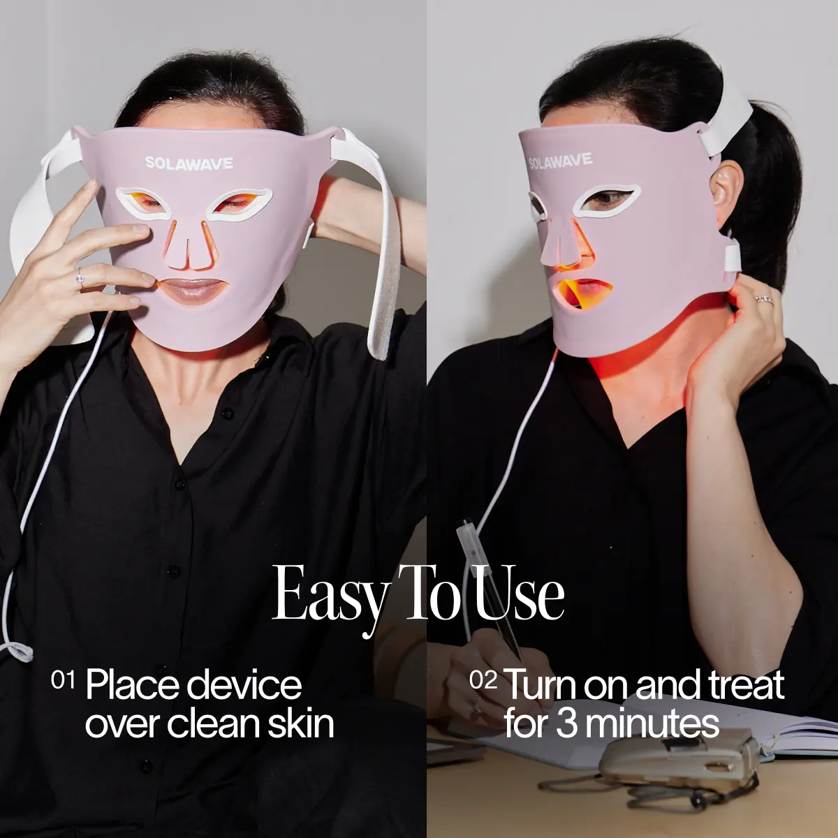 Wrinkle Retreat Pro LED Face Mask (2 Pack) - Image 13